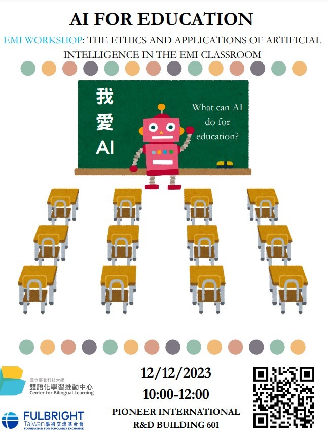 The Ethics and Applications of Artificial Intelligence in the EMI Classroom