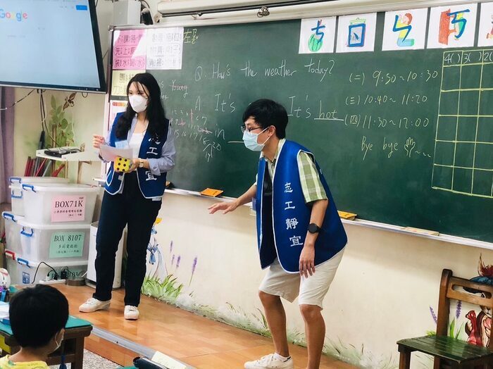 2022-10-22【服務學習】111-1 大德國小英語教學服務 (第一次)圖片